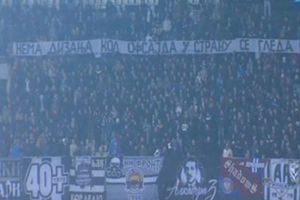 (VIDEO) GROBARI PROZVALI SUDIJE: Pogledajte zašto je prekinuta utakmica Partizan - Rad!
