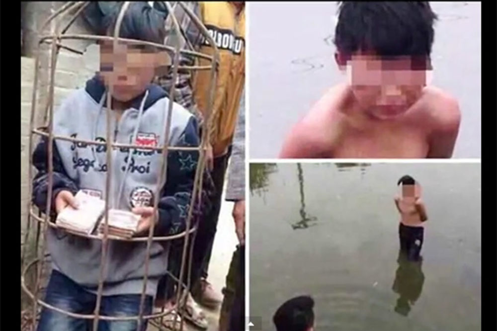 DOBRO JE OSTAO ŽIV: Dečaka (9) zbog krađe zaključali u kavez i bacili u jezero