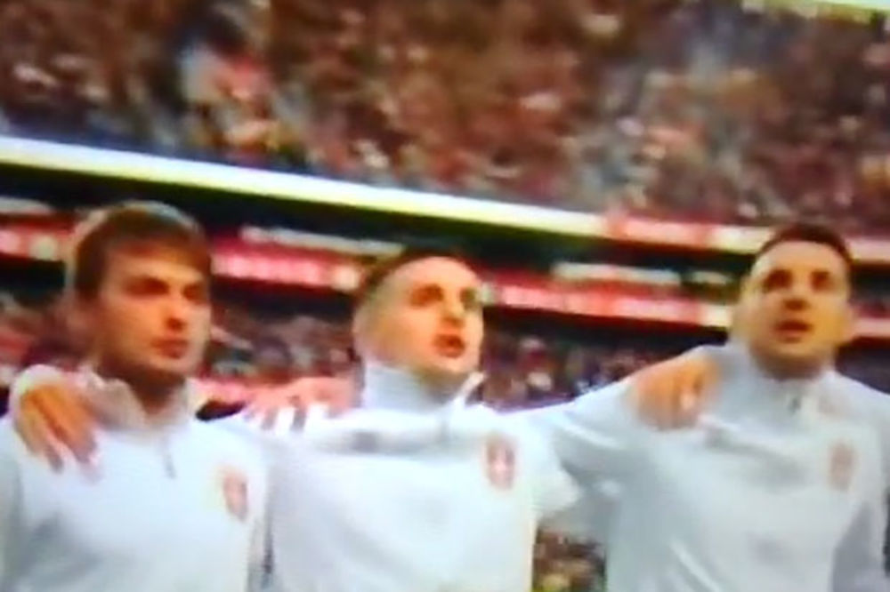(VIDEO) NASTAVIO PO STAROM: Ljajić jedini nije pevao himnu Srbije u Lisabonu