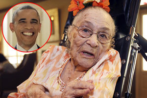 NAJSTARIJA ŽENA NA SVETU: Hoću da mi Barak Obama dođe na rođendan!