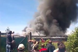 (VIDEO) GORI MERKATOR: Požar zahvatio skladište, poginuo radnik!