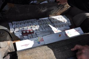 VATIN: 11.500 paklica cigareta bez akciza sakrili u ladu