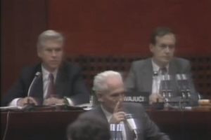 (VIDEO) SFRJ VREMEPLOV: Pogledajte kako je Slovenac Hafner pretio Slobodanu Miloševiću