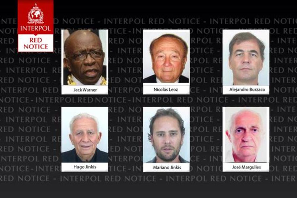 REĐAJU SE SKANDALI: Interpol raspisao poternicu za zvaničnicima FIFA