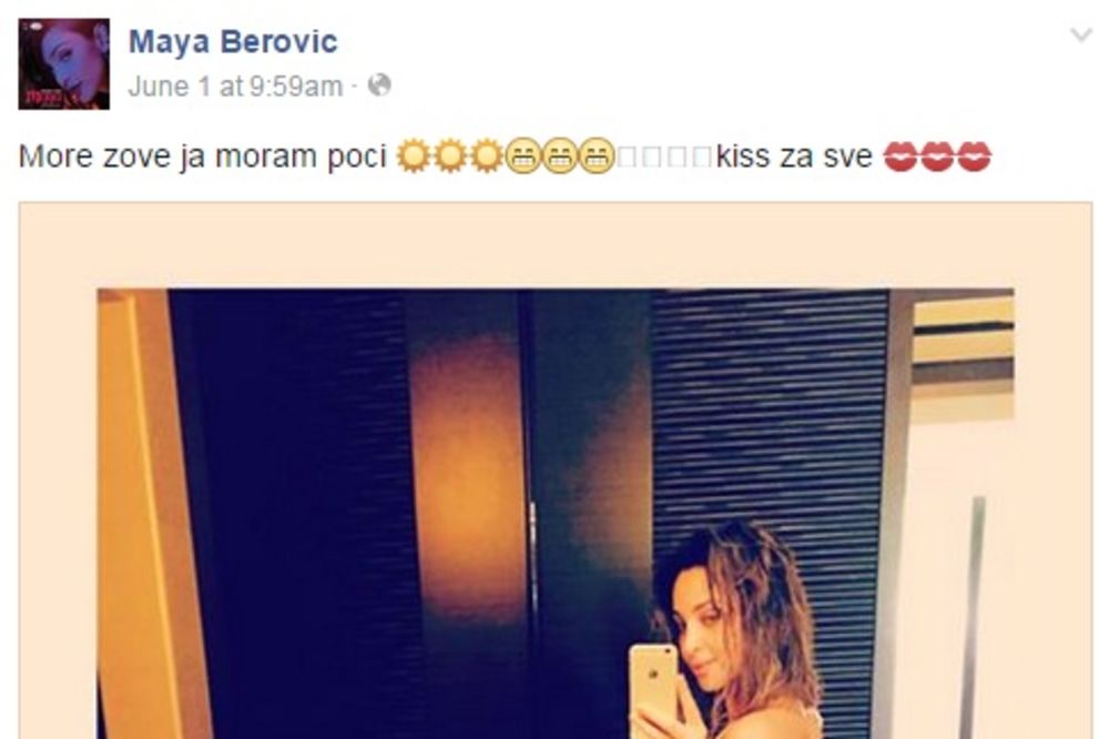VRELIJA NEGO IKAD: Maja Berović seksi fotografijama obradovala fanove!