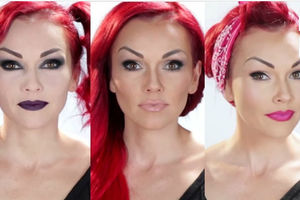 Jedna žena, 5 ličnosti: Šminkom napravila neverovatne promene! (VIDEO)