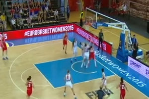 (VIDEO) ODUVALA HRVATICU: Pogledajte monstruoznu blokadu srpske košarkašice Kristine Topuzović