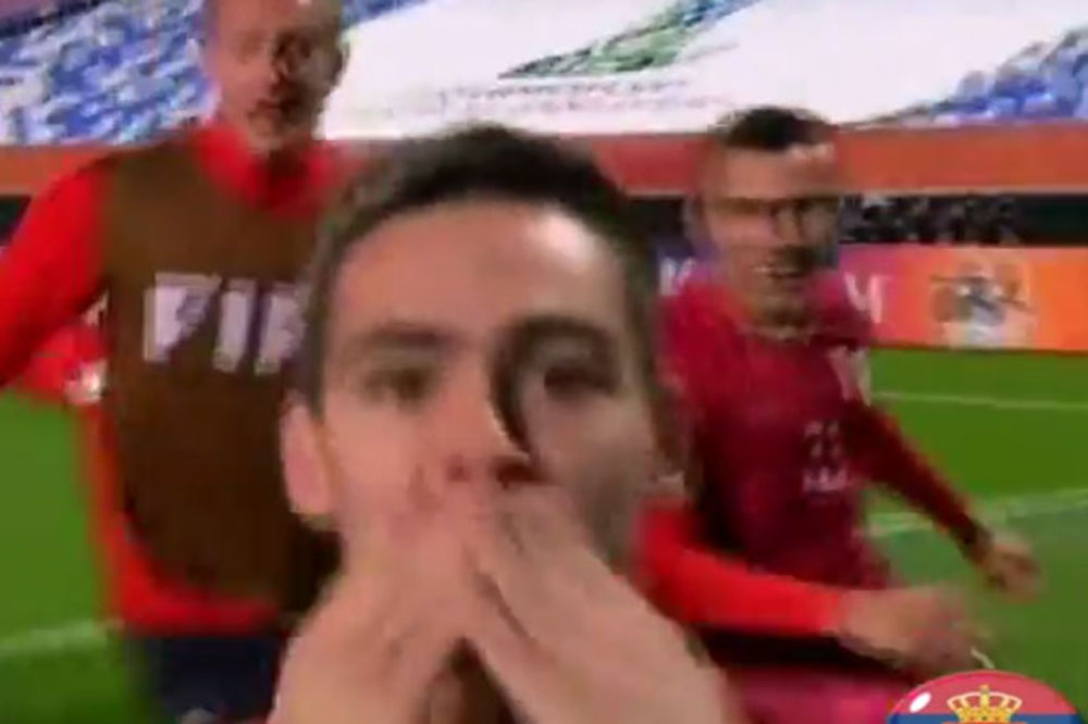 (VIDEO) Evo kome je Andrija Živković posvetio gol protiv Malija
