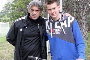 TO JE LJUBAV: Biciklom prešao 65 kilometara, da bi bio sa fudbalerima Partizana