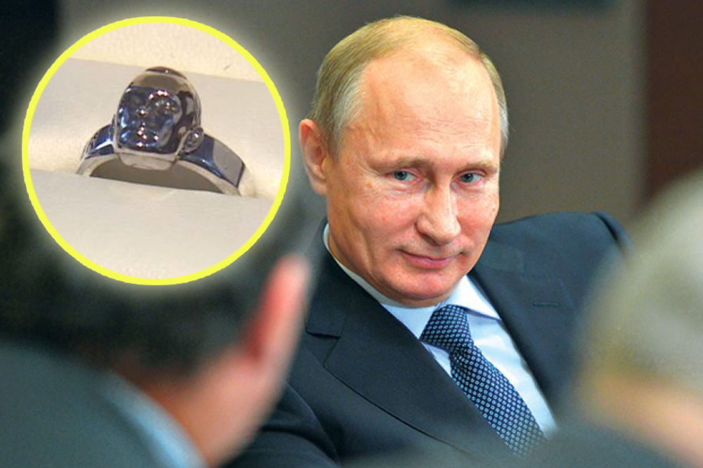 (VIDEO) ZA PRAVE RUSOFILE: Pomama za prstenom sa Putinovim likom!