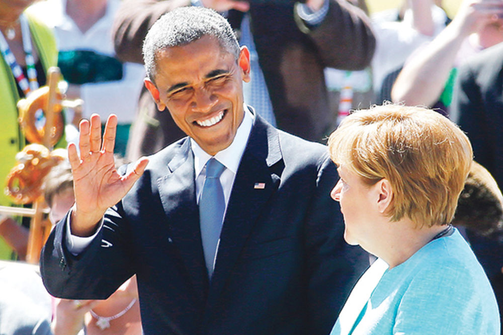 OBAMA: Ponosan sam što mi je Angela Merkel prijatelj