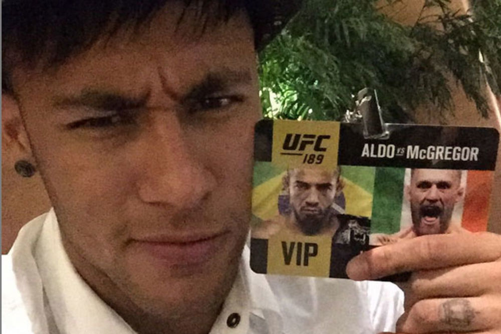 OPAKI NEJMAR: Zvezda Barselone na UFC spektaklu u Las Vegasu