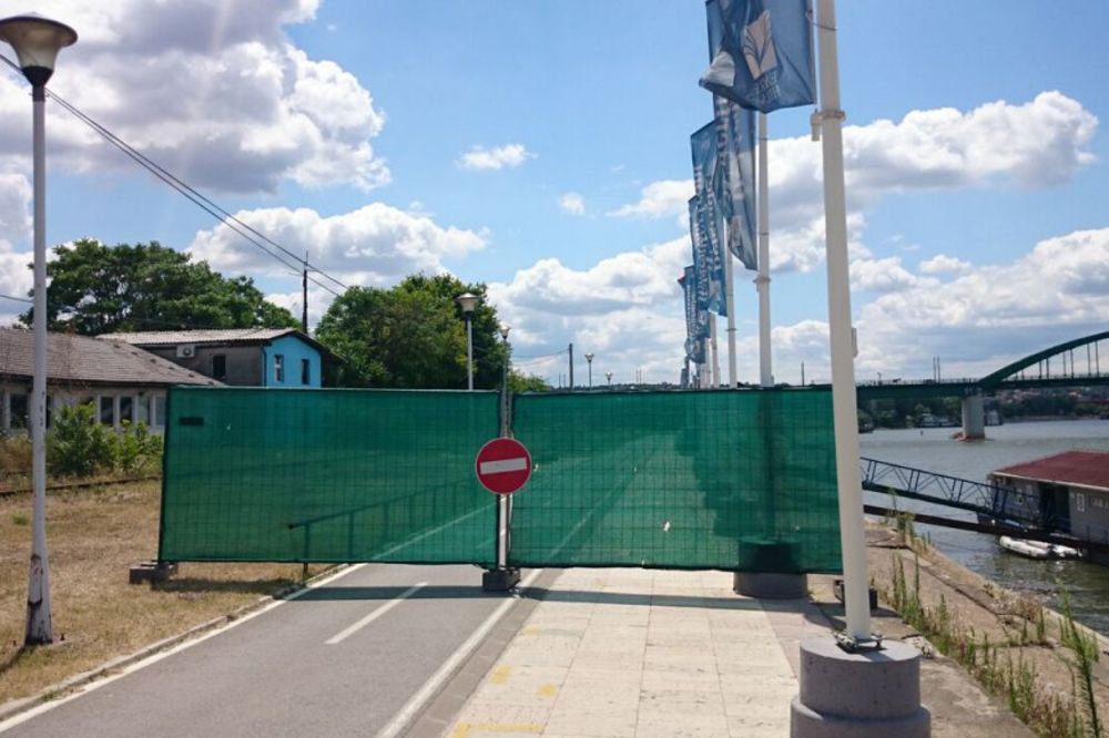 ZBOG 300 METARA, OBILAZAK 4 KM: Zatvorena zvanična biciklistička staza uz Savu