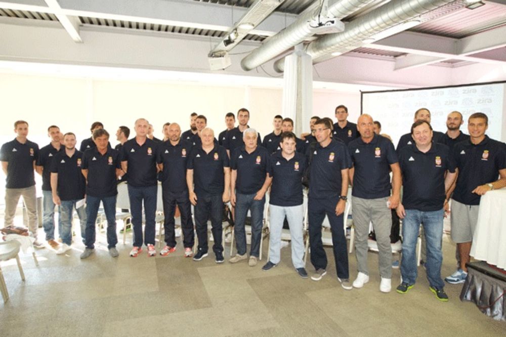 (FOTO) ĐORĐEVIĆ OZNAČIO POČETAK PRIPEMA: Orlovi se spremaju za Evrobasket, a misle na Rio