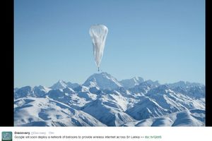 INTERNET SVUDA OKO NAS: Gugl lansirao veb preko balona na Šri Lanci