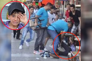 BEDNI KUKAVCI: Turci izgazili sirijskog dečaka izbeglicu jer je prodavao maramice ispred restorana