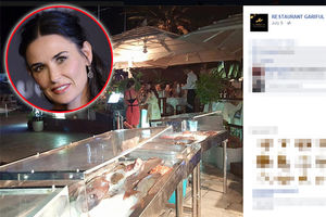 SAD SE POSIPAJU PEPELOM: Hvarski restoran objavio račun Demi Mur, pa se gazda izvinjavao