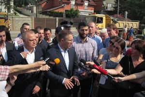 REKONSTRUKCIJA VINOGRADSKE Stefanović: Pojačaćemo policijske patrole i u ovom delu grada