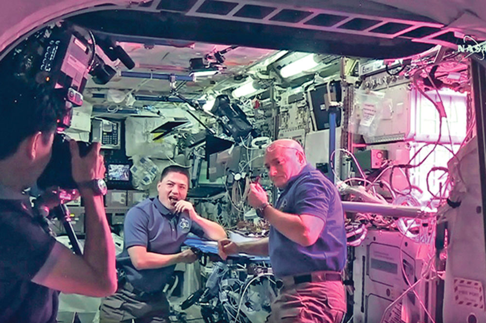 Astronauti probali svemirsku salatu