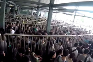 (VIDEO) KAO UZAVRELI LJUDSKI MRAVINJAK: Ovako izgleda jutarnji špic u Pekingu