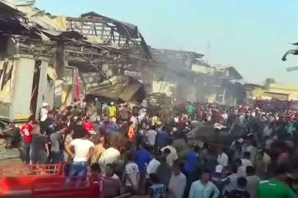 (VIDEO) BOMBAŠKI NAPAD U BAGDADU: ISIL preuzeo odgovornost, više od 60 mrtvih