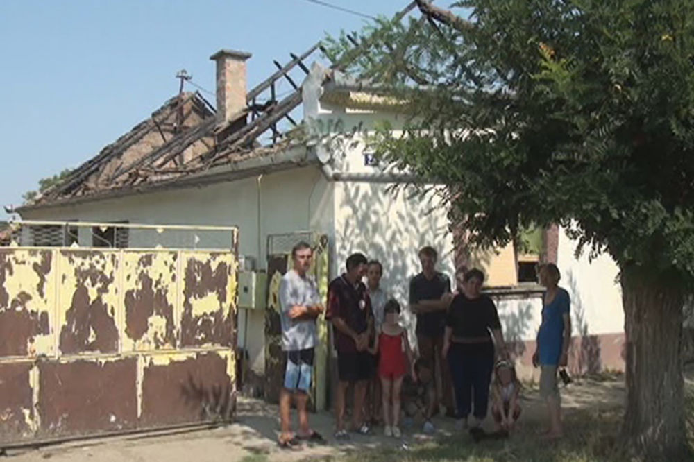 TUGA: Požar progutao kuću porodici sa desetoro dece!