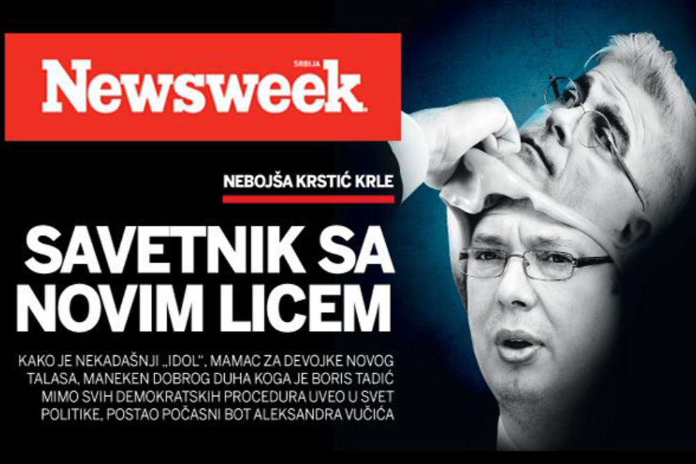 NOVI NEWSWEEK Novo lice Tadićevog savetnika: Ovako je Krstić postao Vučićev počasni bot