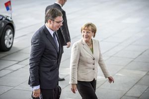 Vučić danas u Berlinu sa Angelom Merkel