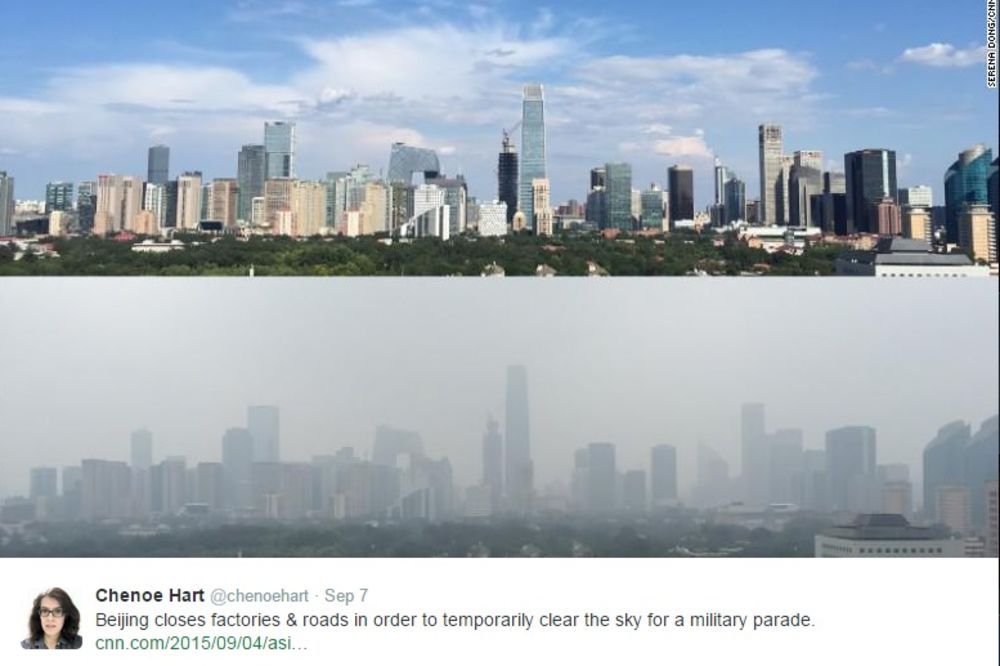 ČUDO U PEKINGU: Kinezi prvi put videli vedro plavo nebo posle mnogo godina