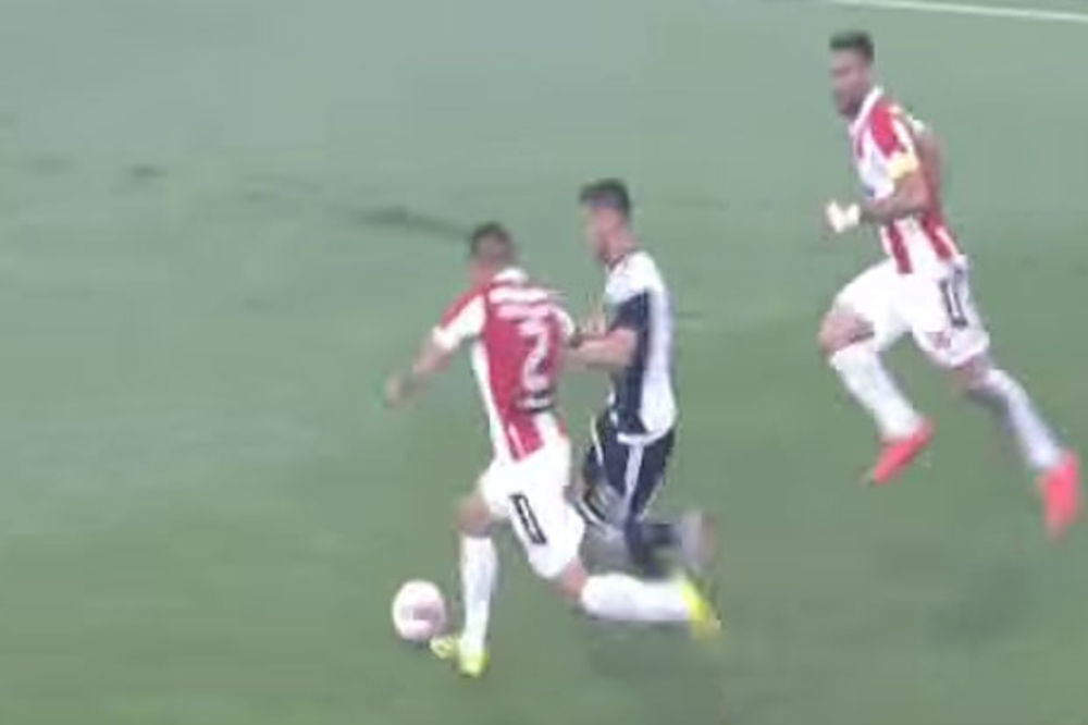 (VIDEO) OVAKO SE ALEN ISKUPIO: Stevanović u poslednjim sekundama prvog poluvremena dao gol