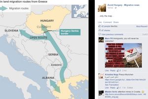 MAKEDONSKI VOLONTERI SAVETUJU MIGRANTE : Izbegavajte Mađarsku, idite kroz Hrvatsku