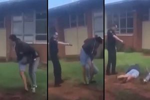 (VIDEO) NEOBIČNA ŠKOLSKA TUČA: Policajac smirio tinejdžere elektro-šokom!