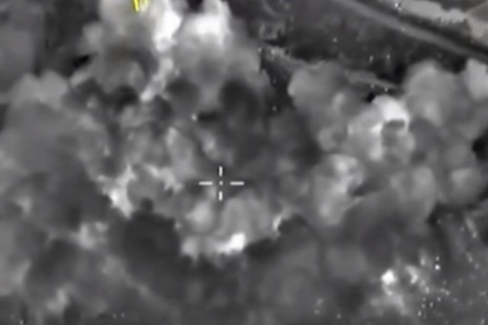 (VIDEO) PRECIZNI RUSKI UDARI: Uništena baza Islamske države blizu Palmire