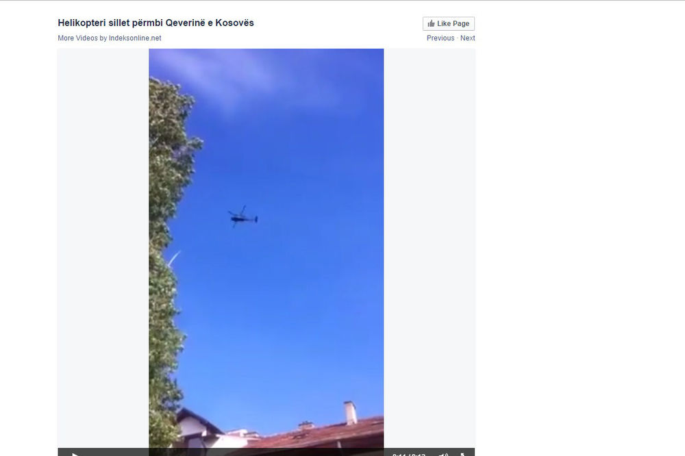 (VIDEO) SUZAVAC DIGAO TENZIJE NA KOSOVU: Pogledajte kako KFOR nadgleda Prištinu helikopterima