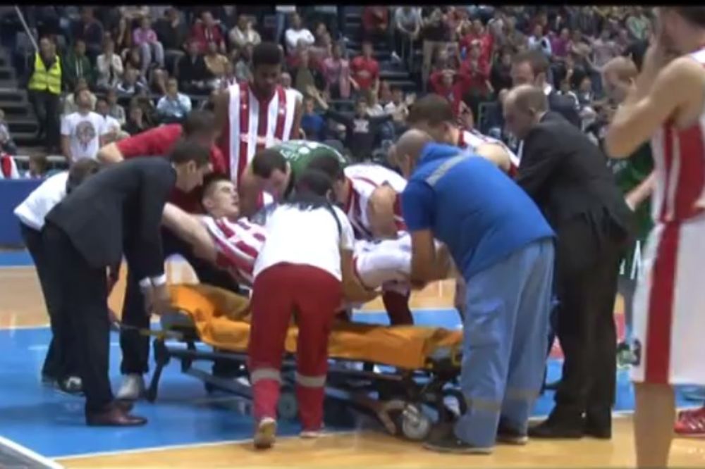 (VIDEO) POTVRĐENO: Luka Mitrović teže povređen, sledi višemesečni oporavak