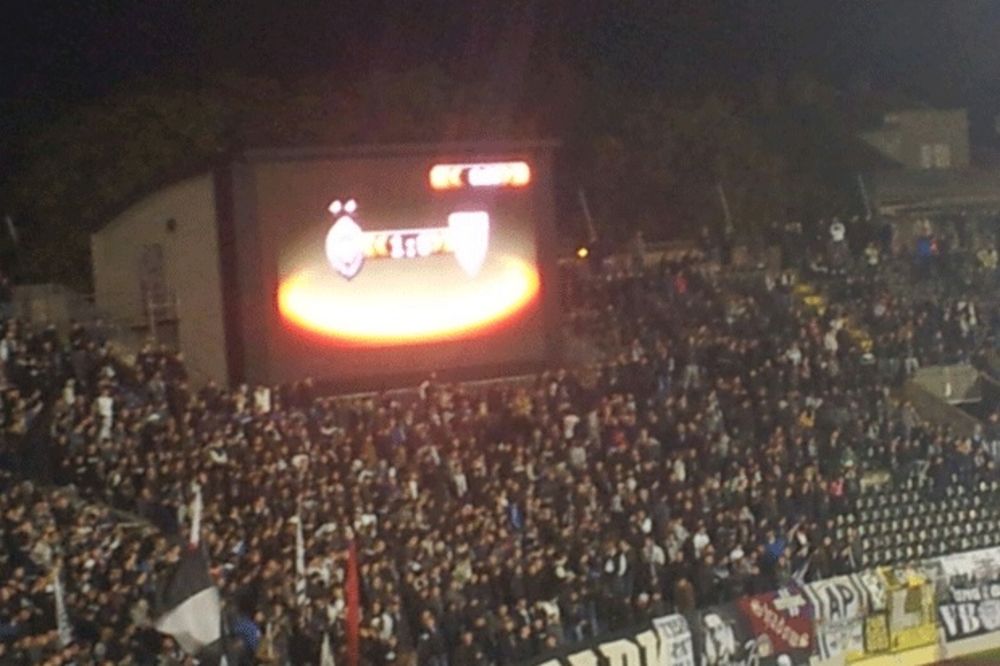(FOTO) POGLEDAJTE SEMAFOR: Evo kako je Partizan poveo protiv Atletika pre početka meča