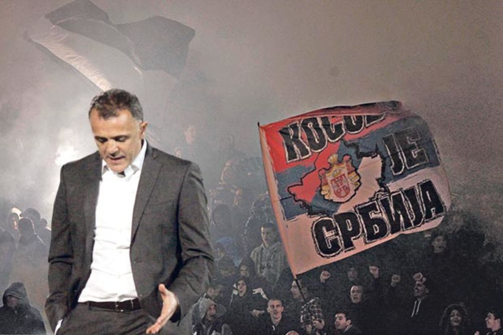 KOSOVO JE SRBIJA: UEFA zatvara Partizanovu južnu tribinu?