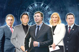 HOROSKOPI  POZNATIH  POLITIČARA Evo šta kažu zvezde Vučiću, Zorani, Ivici, Vulinu i Stefanoviću