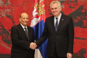 URUČENI AKREDITIVI: Nikolić primio novimenovanog ambasadora Egipta