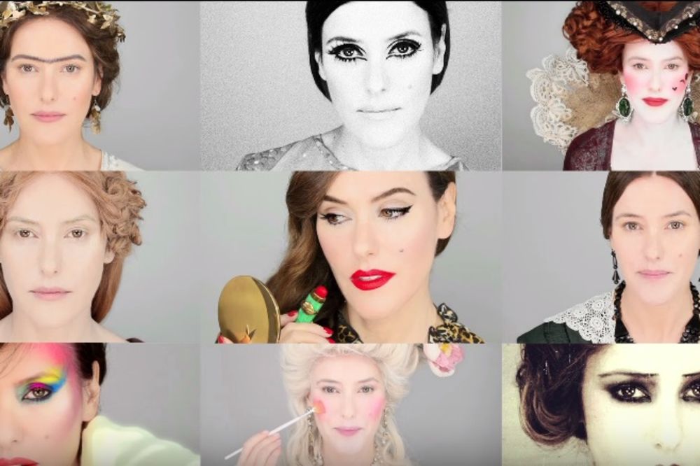 (VIDEO) ISTORIJA ŽENSKOG ULEPŠAVANJA: Najbolji i najgori stilovi šminkanja