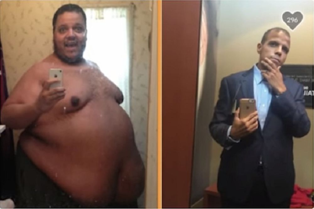 (VIDEO) SEDEO JE PO CEO DAN NA INTERNETU: Jednog dana nešto mu je kliknulo, smršao je 180 kilograma