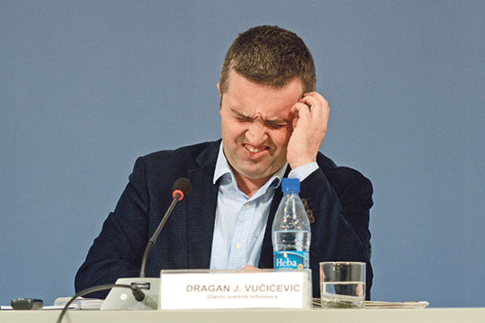 LAŽNI SRBIN NAJVEĆI LAŽOV: Vučićević je Milova medijska batina koja brutalno napada Srbe!
