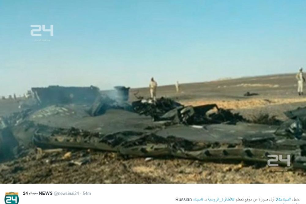 NOVI DETALJI ISTRAGE: Na Sinaju pronađeni delovi koji ne pripadaju ruskom avionu