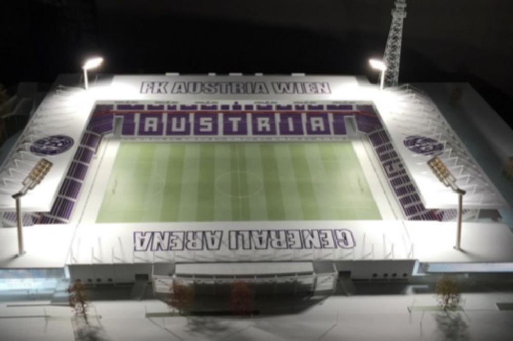 OVAKO ĆE IZGLEDATI STADION FK AUSTRIJA: Stara arena dobija četiri zvezdice do 2018. godine!
