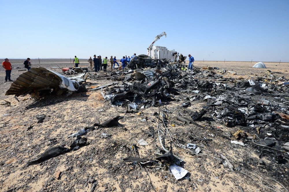 SVETSKE SLUŽBE BEZBEDNOSTI UVERENE: Uzrok pada ruskog aviona je podmetnuta bomba Islamske države