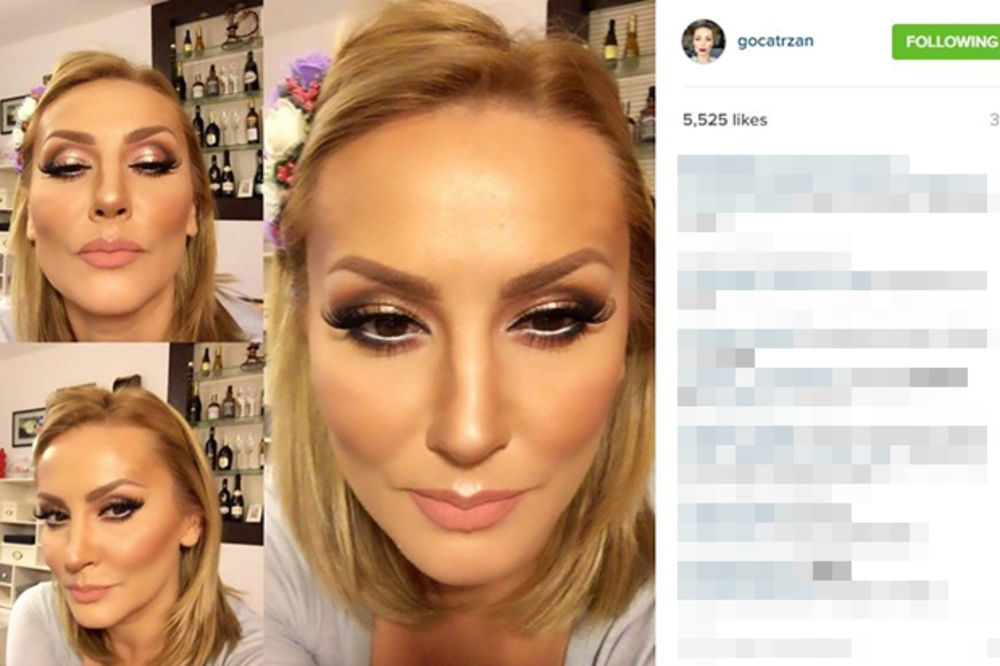 (FOTO, VIDEO) Goca Tržan: Moji mali trikovi za savršen makeup!