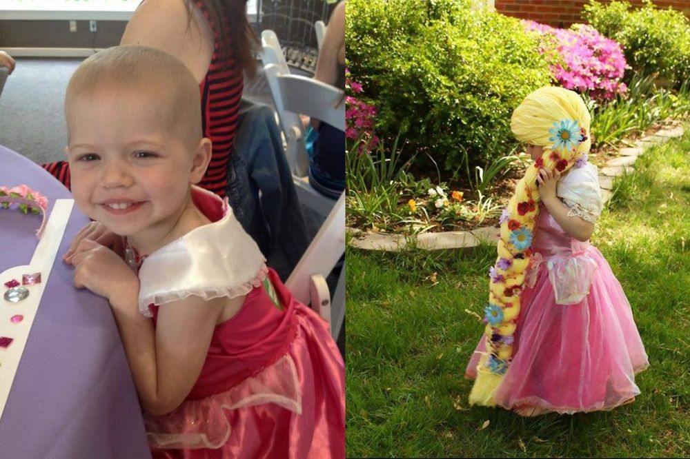 (FOTO) MAMA ZA PRIMER: Pravi perike za devojčice obolele od raka, prvu je izradila za svoju ćerku