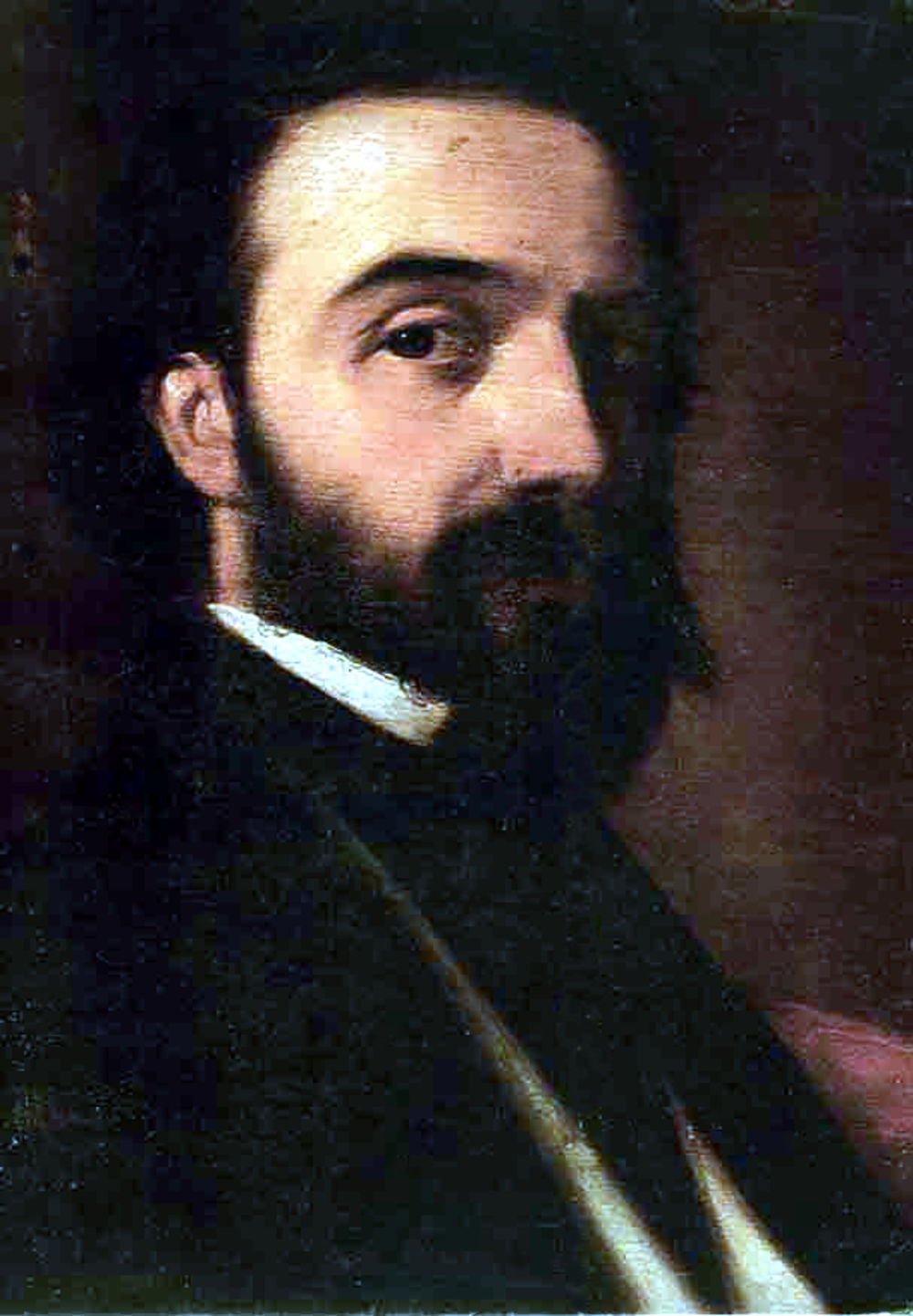 Autoportret, Đura Jakšić
