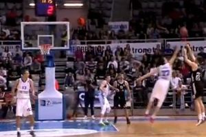(VIDEO) NIJE DOVOLJNO ZA POBEDU: Pogledajte spektakularne pogotke košarkaša Partizana u Zadru