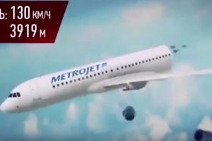 (VIDEO) BOMBA BILA U PUTNIČKOJ KABINI: Ovako je oboren ruski avion u Egiptu